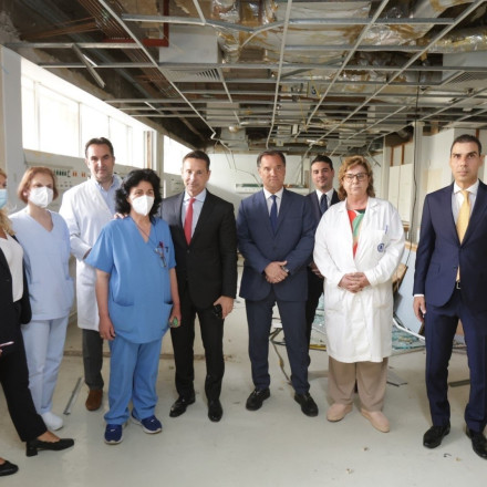 Στον «Ευαγγελισμό» ο Γεωργιάδης: Επιθεώρησε το έργο για τις 32 νέες κλίνες ΜΕΘ