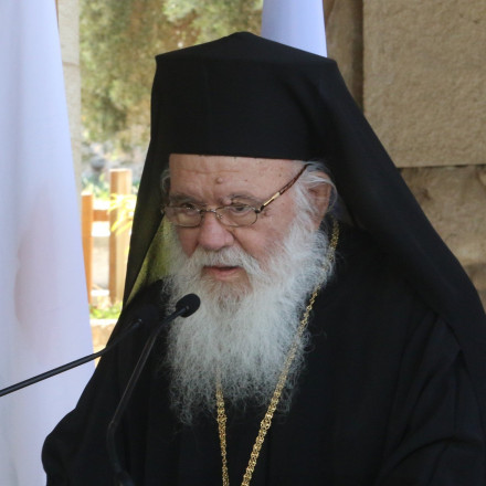 Ο Ιερώνυμος επισκέφθηκε τον Αναστάσιο στον «Ευαγγελισμό»
