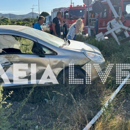 Τρένο παρέσυρε ΙΧ που πήγε να περάσει τις γραμμές – Νεκρός ο οδηγός