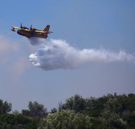 Ξύπνησαν μνήμες από τη μεγάλη φωτιά του 2022 στη Λέσβο: Δύο εστίες ανάμεσα σε Πολιχνίτο και Βρίσα Ξύπνησαν μνήμες από τη μεγάλη φωτιά του 2022 στη Λέσβο: Δύο εστίες ανάμεσα σε Πολιχνίτο και Βρίσα