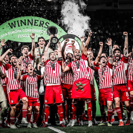 Winners: Το τραγούδι των NiVo-Ισορροπιστή για το Conference League του Ολυμπιακού