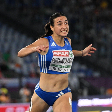 Στην 8η θέση η Εμμανουηλίδου στον τελικό στα 200μ. της Ρώμης