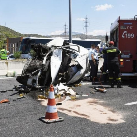 Θανατηφόρο τροχαίο με νεκρό οδηγό στη Χαλκιδική