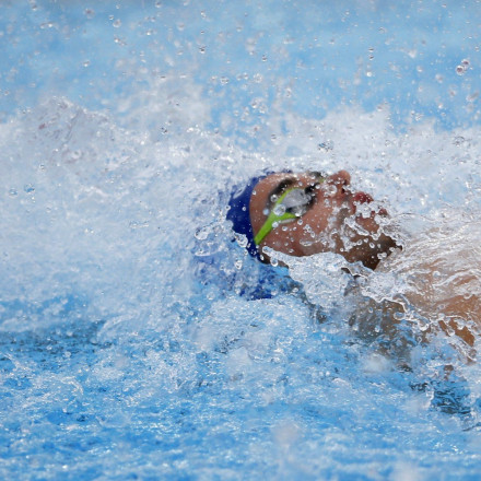 Πρωταθλητής Ευρώπης ο Χρήστου στα 50μ. ύπτιο - Στην 3η θέση ο Μακρυγιάννης [vid]