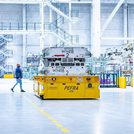 Αυτόνομο όχημα στο εργοστάσιο της BMW