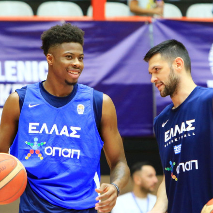 Παπανικολάου και Αντετοκούνμπο... πήραν συνέντευξη ο ένας από τον άλλον [vid]