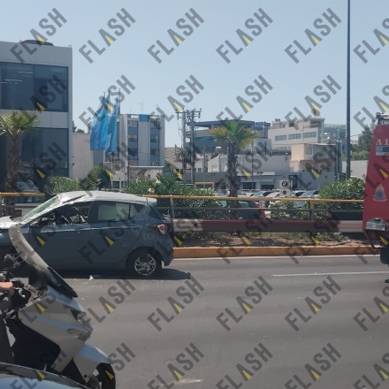 Συγγρού: Τροχαίο στο ρεύμα προς Πειραιά - Κυκλοφοριακές ρυθμίσεις