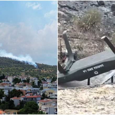 Υπό έλεγχο η φωτιά στα Γλυκά Νερά: Εξετάζεται αν προκλήθηκε από πτώση drone - Τέσσερις προσαγωγές