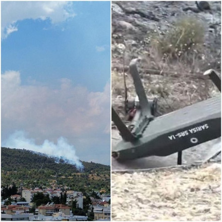 Γλυκά Νερά: Από μπαταρία του drone η φωτιά, λέει η κατασκευάστρια εταιρεία