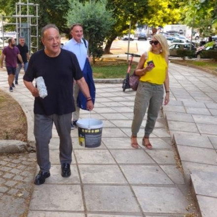 Αγγελούδης για γκράφιτι: Δεν έχει θέση η δικτατορία της ασχήμιας στη Θεσσαλονίκη