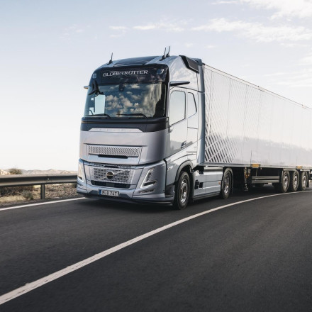 H Lannutti κινείται με Volvo FH Aero