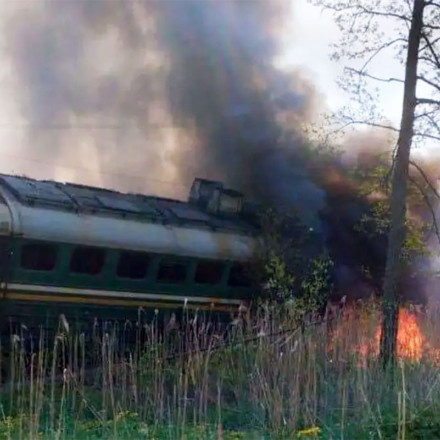 Ρωσία: Εκρηκτικός μηχανισμός προκάλεσε τον εκτροχιασμό αμαξοστοιχίας