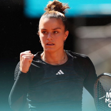 Μπαντόσα - Σάκκαρη 0-2: Κυριάρχησε και πανηγύρισε την πρόκριση στα προημιτελικά του Madrid Open