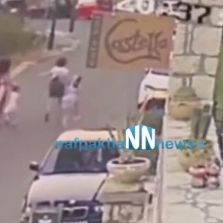 Ναύπακτος: Από τύχη γλίτωσε οικογένεια από δέντρο που έπεσε στο αυτοκίνητο