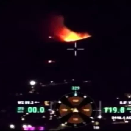 Βαρυμπόμπη: Η εικόνα από το drone τη στιγμή που εντοπίζει τη φωτιά - Η ανάρτηση Κικίλια