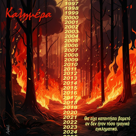 Η αιχμηρή ανάρτηση του Αρκά για τη φωτιά στην Αττική: «Τραγικά εγκληματικό»