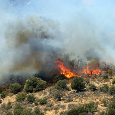 Πτολεμαΐδα: Φωτιά κοντά στην πόλη - Επιχειρούν εναέρια μέσα