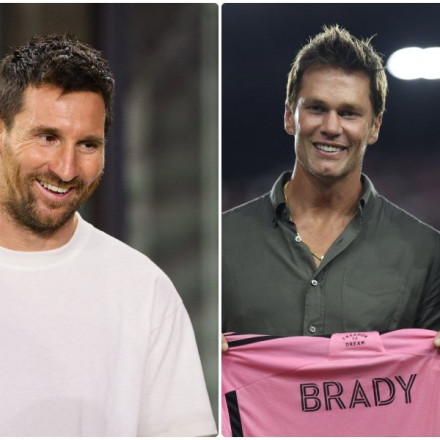 Συνάντηση... «GOAT» στο Μαϊάμι - Κοινή φωτογραφία με Λιονέλ Μέσι, Τομ Μπρέιντι και Ντέβιντ Μπέκαμ