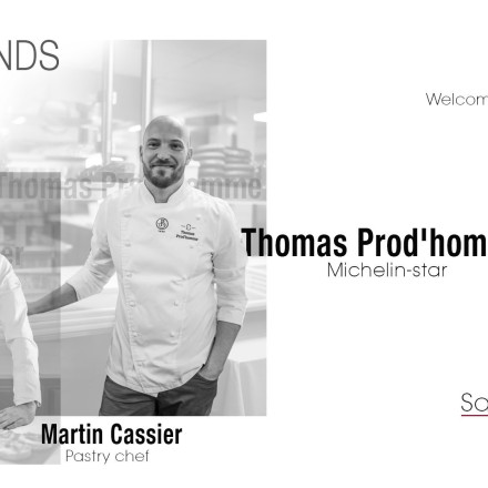 O βραβευμένος με αστέρι Michelin Chef Thomas Prod'homme στο Flow Dine & Wine