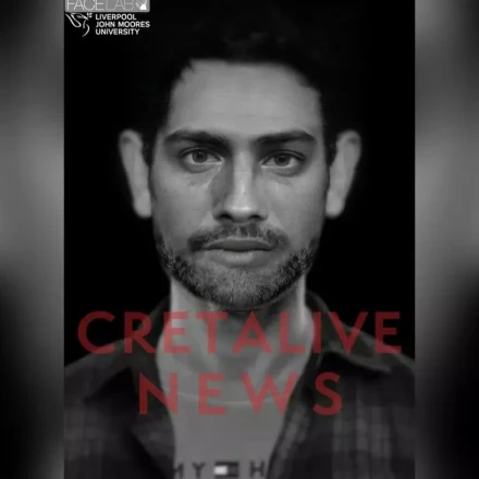 CSI ανακατασκευή προσώπου πτώματος σε αποσύνθεση από το πανεπιστήμιο Κρήτης