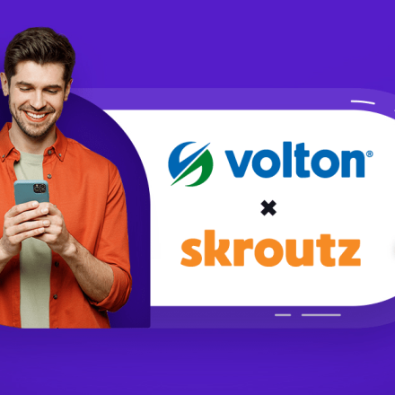 Νέα συνεργασία Volton - Skroutz:  Μοναδική προσφορά στο ρεύμα, αποκλειστικά για Skroutz Plus μέλη