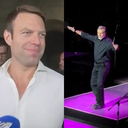 Ηρώδειο: Το βαρύ ζεϊμπέκικο του Απόστολου Γκλέτσου με θεατές Κασσελάκη και Κωνσταντοπούλου