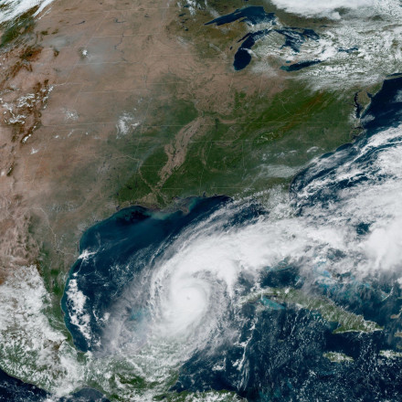 Εντυπωσιακό βίντεο από τον τυφώνα Milton - Πώς φαίνεται η «καταιγίδα του αιώνα» από το Διάστημα