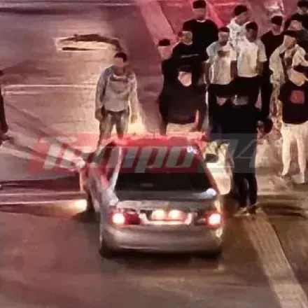 Άγιο είχαν πολίτες στην Πάτρα - Μεθυσμένος οδηγός «έκοβε» βόλτες σε κεντρικό πεζόδρομο