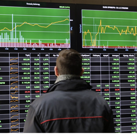Χρηματιστήριο Αθηνών: Εδραίωσε τις 1.200 μονάδες με οριακή άνοδο την Τρίτη