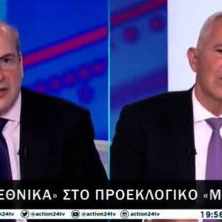 On air κόντρα Χατζηδάκη και Αποστολάκη για την επέκταση του φράχτη στον Έβρο