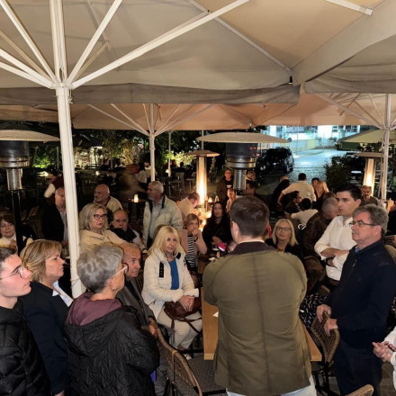 Ο Κασσελάκης στην Ξάνθη: Εξήγησε το όραμά του σε συνάντηση με υποστηρικτές του