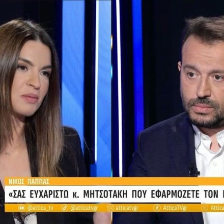 Νίκος Παππάς στο Attica TV: Έπρεπε να γίνει προανακριτική Novartis - Δεν είναι αναπόφευκτη νέα διάσπαση