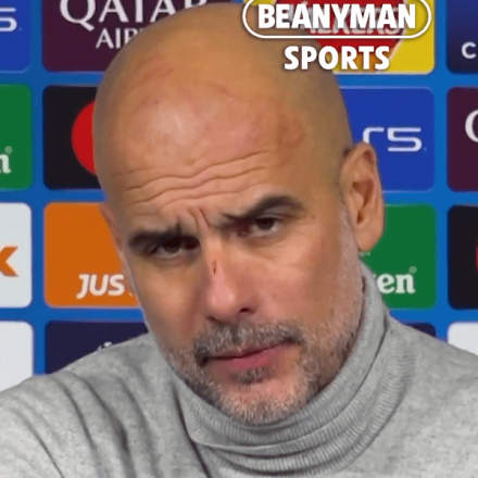 Ο Γκουαρδιόλα εμφανίστηκε γεμάτος... χτυπήματα και γρατζουνιές μετά τον αγώνα με τη Φέγενορντ [Vid]