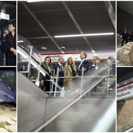 Μετρό Θεσσαλονίκης: Όλα έτοιμα για τα εγκαίνια - Εντυπωσιακά τα αποκαλυπτήρια του σταθμού Βενιζέλου