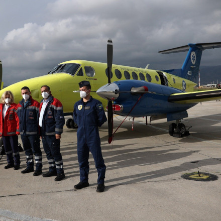 Το Ίδρυμα Σταύρος Νιάρχος δώρισε νέο αεροσκάφος στο ΕΚΑΒ για αεροδιακομιδές