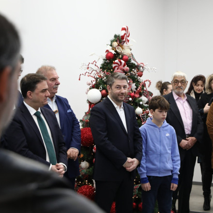 Τα πρωτοχρονιάτικα κάλαντα άκουσε ο Νίκος Ανδρουλάκης από Κρητικούς, Αρκάδες και Πόντιους