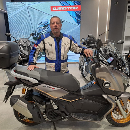 Στην Καππαδοκία με QJMotor Atr 125 Στην Καππαδοκία με QJMotor Atr 125