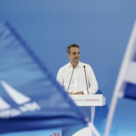 Μητσοτάκης από Κατερίνη: Η ΝΔ έρχεται με φόρα στις εκλογές της 25ης Ιουνίου