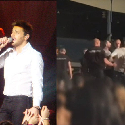 Νίκος Βέρτης: Επεισόδια σε συναυλία του - Σεκιούριτι «πέταξαν» θαυμαστή του από τη σκηνή