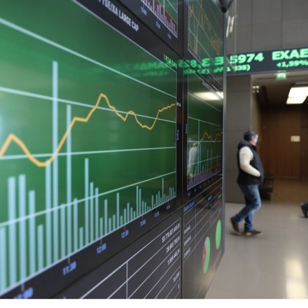 Χρηματιστήριο Αθηνών: Κλείσιμο με άνοδο 1,25% κοντά στις 1.240 μονάδες