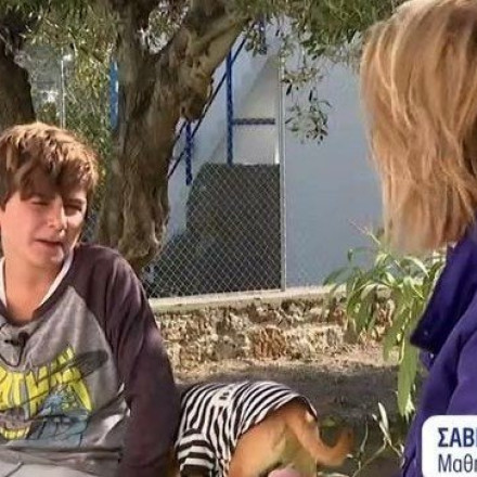 Τέλενδος: Μια δασκάλα, ένας μαθητής - Η συγκινητή ιστορία της κυρίας Δέσποινας και του μικρού Σάββα