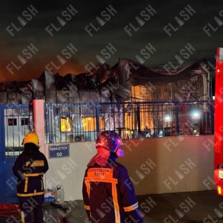 Άρχισε η καταγραφή των ζημιών μετά τη φωτιά στις εγκαταστάσεις της Καραμολέγκος