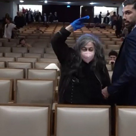 «Στην κόλαση θα πας»: Η Ελένη Λουκά εισέβαλε στην παρουσίαση βιβλίου του Στέφανου Κασσελάκη