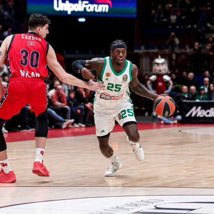 Αρμάνι Μιλάνο-Παναθηναϊκός AKTOR (87-75)  : Δεν μπόρεσε να περάσει το εμπόδιο των παικτών του Μεσίνα