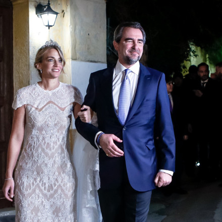 Νέα επίσημη εμφάνιση Ντε Γκρες-Βαρδινογιάννη στην Αθήνα - Η Άννα Μαρία απένειμε βραβεία