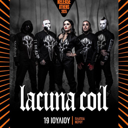 Release Athens 2025: Οι Lacuna Coil, στις 19 Ιουλίου στην Πλατεία Νερού, με headliners τους Gojira