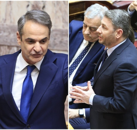Πρόταση δυσπιστίας - Ο Μητσοτάκης σήκωσε το γάντι: «Ουρά της Κωνσταντοπούλου ο Ανδρουλάκης» Πρόταση δυσπιστίας - Ο Μητσοτάκης σήκωσε το γάντι: «Ουρά της Κωνσταντοπούλου ο Ανδρουλάκης»