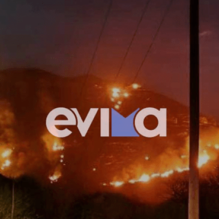 Συναγερμός στην Πυροσβεστική - Φωτιά τώρα στην Κάρυστο Ευβοίας