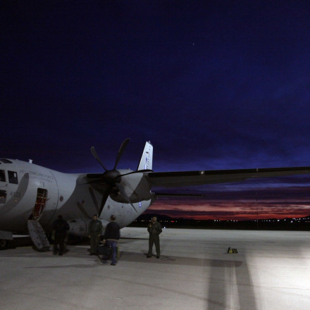 Αεροσκάφος C-27 στη Βόρεια Μακεδονία για τη μεταφορά άλλων 4 τραυματιών στην Ελλάδα