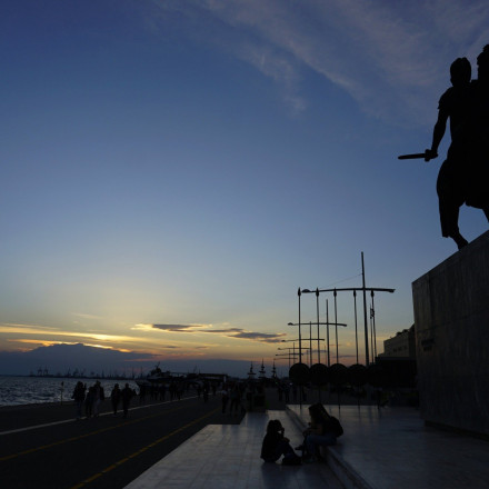 Θεσσαλονίκη: Νέα όψη για το άγαλμα του Μεγάλου Αλεξάνδρου στη Νέα Παραλία